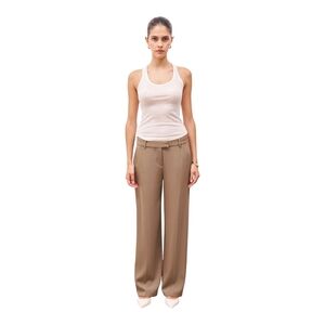 BOA (Because of Alice) Mid Rise Wide Leg Trousers Size Small